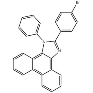 2-(4-bromophenyl)-1-phenyl-1H-phenanthro[9,10-d]-imidazole