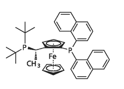 (S)-1-{(RP)-2-[Di(1-naphthyl)phosphino]ferrocenyl}ethyldi-tert-butylphosphine