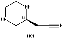 2-[(2S)-piperazin-2-yl]acetonitrile dihydrochloride