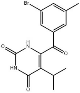 6-(3-bromo-5-methylbenzoyl)-5-isopropylpyrimidine-2,4(1H,3H)-dione