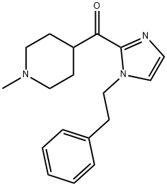 (1-Methyl-4-piperidinyl)[1-(2-phenylethyl)-1H-imidazol-2-yl]methanone