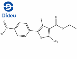 Ethyl 2-amino-4-methyl-5-(4-nitro-phenyl)-thiophene-3-carboxylate