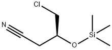 (S)-4-chloro-3-((trimethylsilyl)oxy)butanenitrile