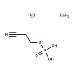 Barium cyanoethylphosphate monohydrate