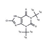 8-Chlorotheophylline-d6