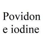 Povidone iodine