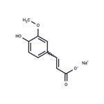 Ferulic acid sodium