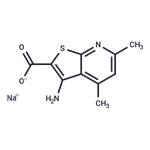 sodium 3-amino-4,6-dimethylthieno[2,3-b]pyridine-2-carboxylate