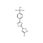 5-(3-bromo-4,5-dihydroisoxazol-5-yl)-3-(4-(tert-butyl)phenyl)-1,2,4-oxadiazole