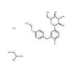 Dapagliflozin ((2S)-1,2-propanediol, hydrate)