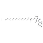 Thalidomide-O-amido-PEG4-C2-NH2 hydrochloride