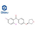 (2-Chloro-5-iodophenyl)[4-[[(3S)-tetrahydro-3-furanyl]oxy]phenyl]methanone