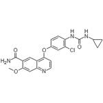 417716-92-8 4-[3-Chloro-4-(cyclopropylaminocarbonyl)aminophenoxy]-7-methoxy-6-quinolinecarboxamide