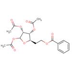 1,2,3-Tri-O-acetyl-6-O-benzoyl-5-deoxy-D-ribo-hexofruanose