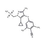 Benzonitrile, 4-[[5-cyclopropyl-3-methyl-1-[(methylsulfonyl)methyl]-1H-pyrazol-4-yl]oxy]-2,6-dimethyl-