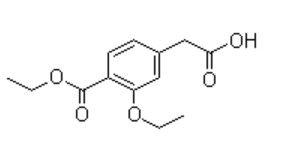 3-Ethoxy-4-ethoxycarbonyl phenylacetic acid