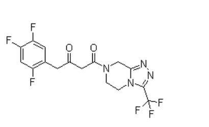 (2Z)-4-Oxo-4-[3-(trifluoromethyl)-5,6-dihydro-[1,2,4]triazolo[4,3-a]pyrazine-7(8H)-yl]-1-(2,4,5-trifluorophenyl)butan-2-one