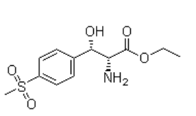 D-threo-beta-Methylsulfonylphenylserine ethyl ester