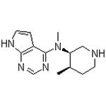 N-Methyl-N-((3R,4R)-4-methylpiperidin-3-yl)-7H-pyrrolo[2,3-d]pyrimidin-4-amine