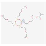 2-Hydroxy-3-{3-[2,4,6,8-tetramethyl-4,6,8-tris(propyl glycidyl ether)-2-cyclotetrasiloxanyl]propoxy}propyl methacrylate