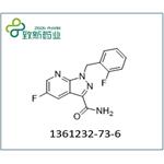 5-fluoro-1-(2-fluorobenzyl)-1H-pyrazolo[3,4-b]pyridine-3-carboxamide