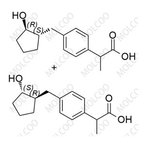 Trans-hydroxyloxoprofen mixture