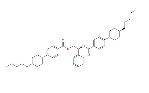 4-(trans-4-Pentylcyclohexyl)benzoic acid (1S)-1-phenyl-1,2-ethanediyl ester