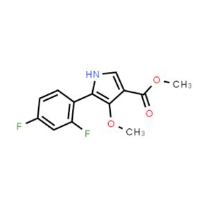 methyl 5-(2,4-difluorophenyl)-4-methoxy-1H-pyrrole-3-carboxylate