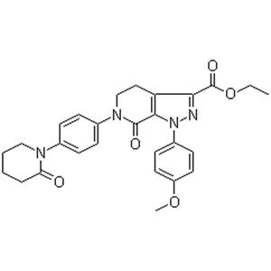 1-(4-Methoxyphenyl)-7-oxo-6-[4-(2-oxopiperidin-1-yl)phenyl]-4,5,6,7-tetrahydro-1H-pyrazolo[3,4-c]pyridine-3-carboxylic acid ethyl ester