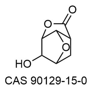 Tetrahydro-6-hydroxy-3,5-methanofuro[3,2-b]furan-2(3H)-one 