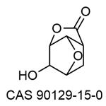 Tetrahydro-6-hydroxy-3,5-methanofuro[3,2-b]furan-2(3H)-one 