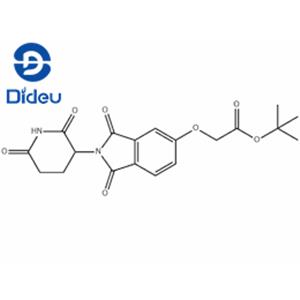 Acetic acid, 2-[[2-(2,6-dioxo-3-piperidinyl)-2,3-dihydro-1,3-dioxo-1H-isoindol-5-yl]oxy]-, 1,1-dimethylethyl ester