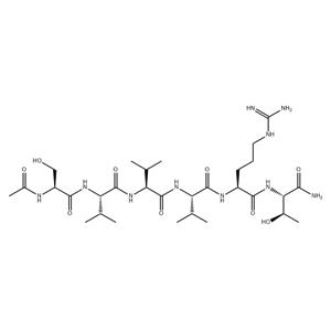 L-Threoninamide, N-acetyl-L-seryl-L-valyl-L-valyl-L-valyl-L-arginyl-