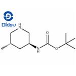 Carbamic acid, N-[(3S,5S)-5-methyl-3-piperidinyl]-, 1,1-dimethylethyl ester