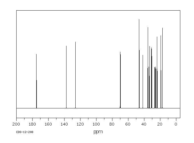 APOCHOLIC ACID(641-81-6) MS