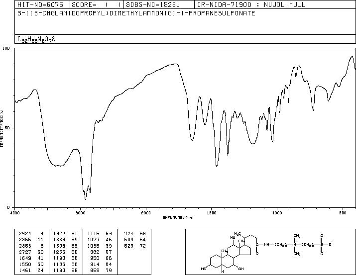 CHAPS(75621-03-3) IR1