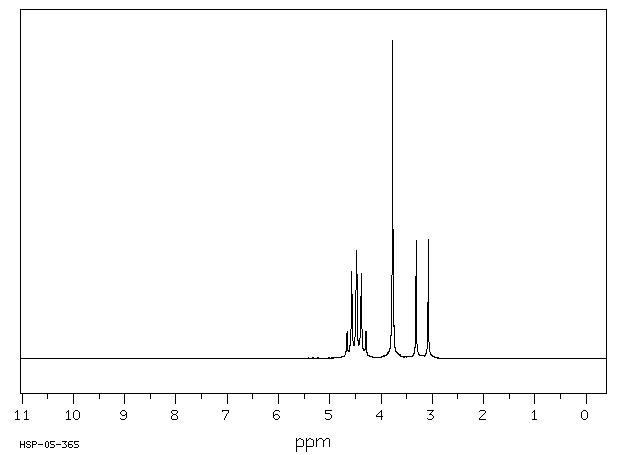 BIS(2,2,2-TRIFLUOROETHYL) (METHOXYCARBONYLMETHYL)PHOSPHONATE(88738-78-7) <sup>1</sup>H NMR