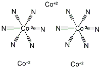 COBALTOUS COBALTICYANIDE Struktur