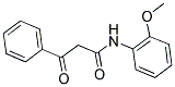 2-BENZOYL-2'-METHOXYACETANILIDE Struktur