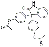 DIACETYLDIHYDROXYPHENYLISATIN Struktur