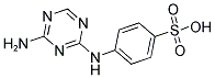 N(4-AMINO-S-TRIAZIN-2-YL)-SULFANILIC ACID Struktur