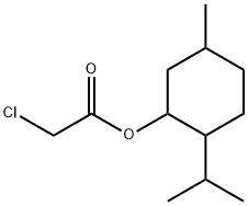 2-ISOPROPYL-5-METHYLCYCLOHEXYL CHLOROACETATE Struktur