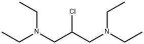 2-CHLORO-N,N,N',N'-TETRAETHYL-1,3-PROPANEDIAMINE Struktur