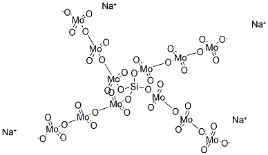 SODIUM 12-MOLYBDOSILICATE Struktur