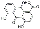 1,8-DIHYDROXYANTHRAQUINONE-4-CARBOXYLIC ACID Struktur