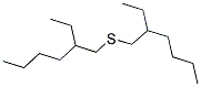 2-ETHYLHEXYL SULFIDE Struktur