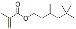 3,5,5-TRIMETHYLHEXYL METHACRYLATE Struktur