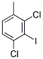 2,4-DICHLORO-3-IODOTOLUENE Struktur