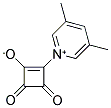 2-(3,5-DIMETHYLPYRIDINIUM-1-YL)-3,4-DIOXOCYCLOBUT-1-EN-1-OLATE Struktur