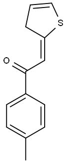 2'(2-THIENYLIDENE)-4-METHYLACETOPHENONE Struktur